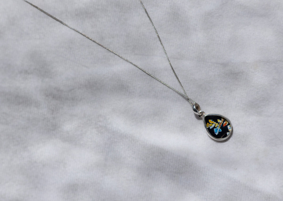 "Fifth Wave" Estrogen Teardrop Necklace