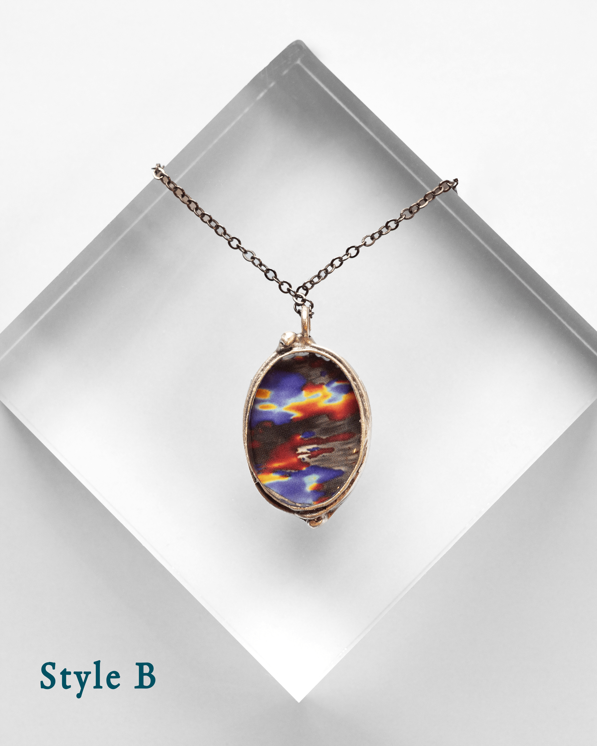 Heart of Gold — Ultrasound Necklace - Quantum Sunshine Style B