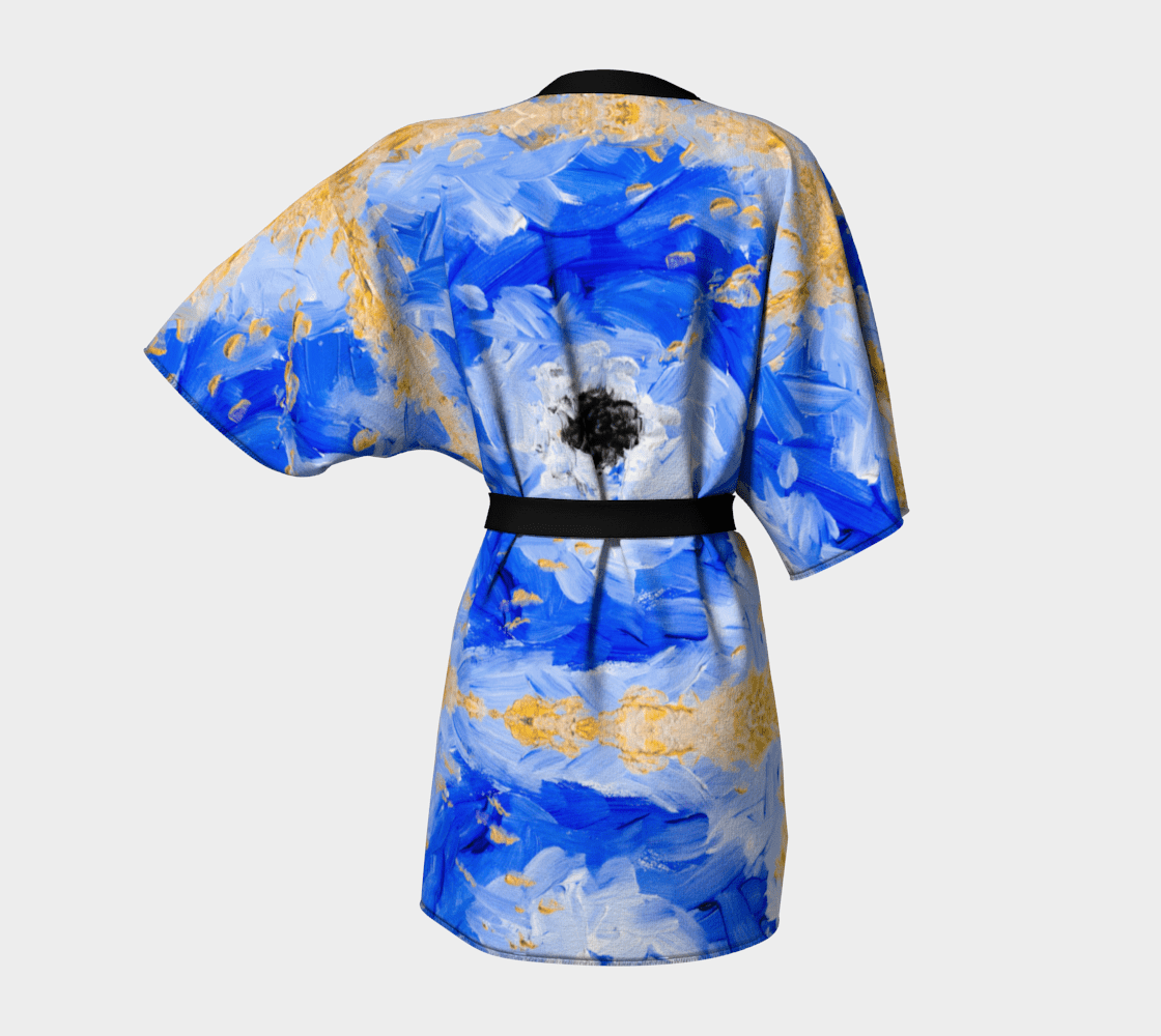 "Protection" Peignoir Robe - Quantum Sunshine Silky Knit