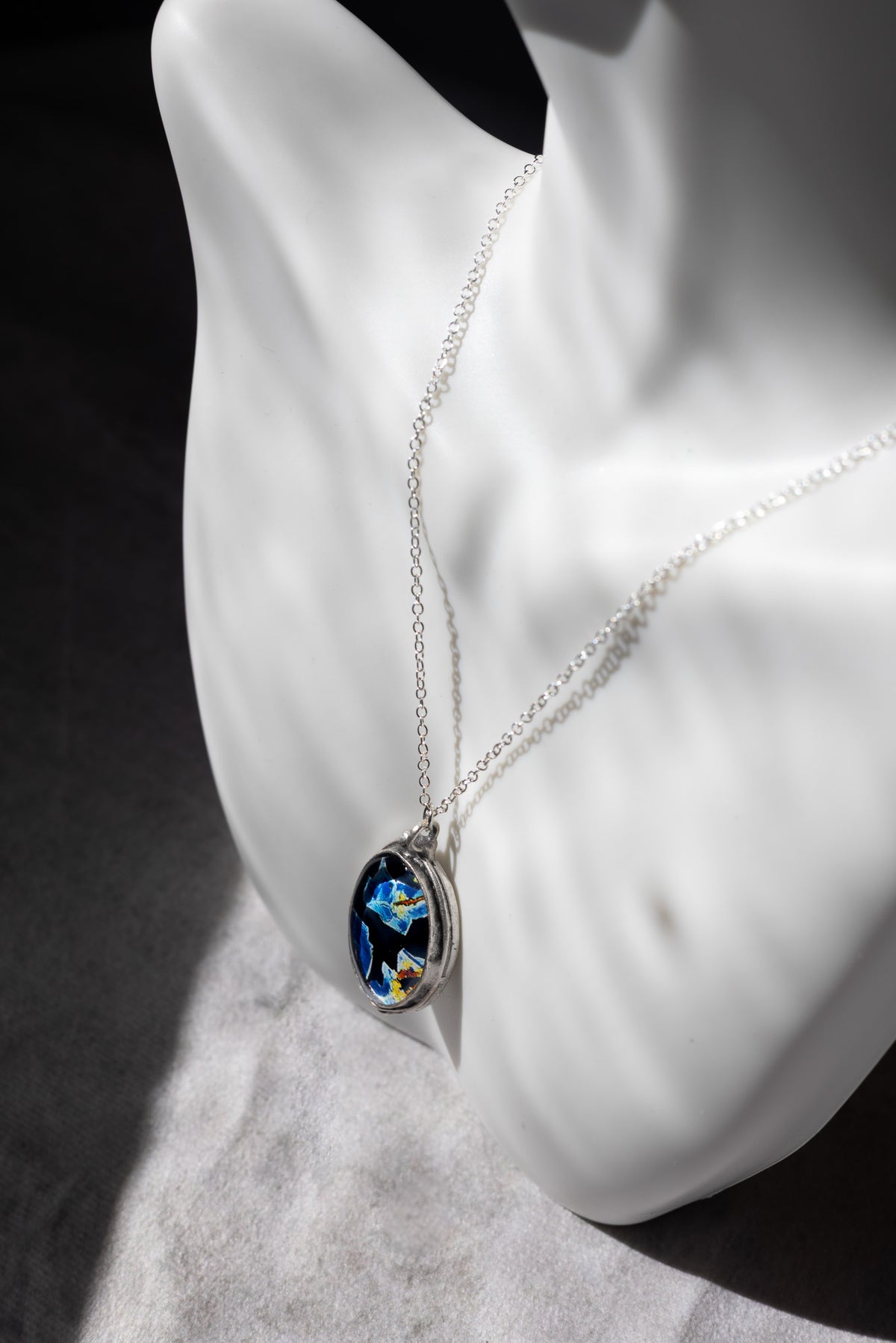 "Fifth Wave" Estrogen Statement Necklace