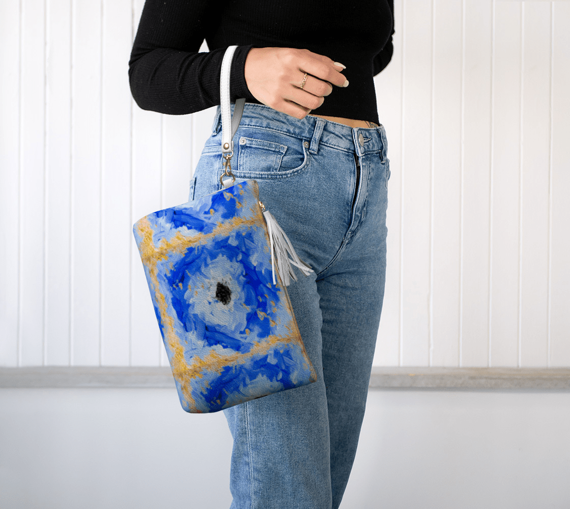"Protection" Bag - Quantum Sunshine White/Gold